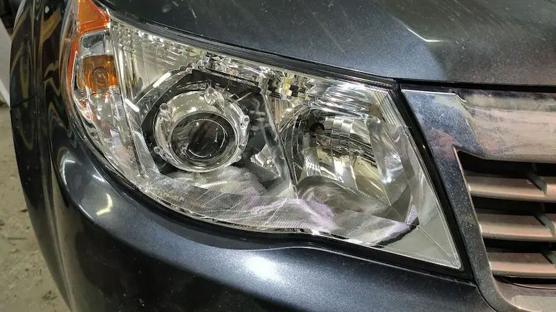 Subaru Forester після встановлення Bi-LED лінз Львів